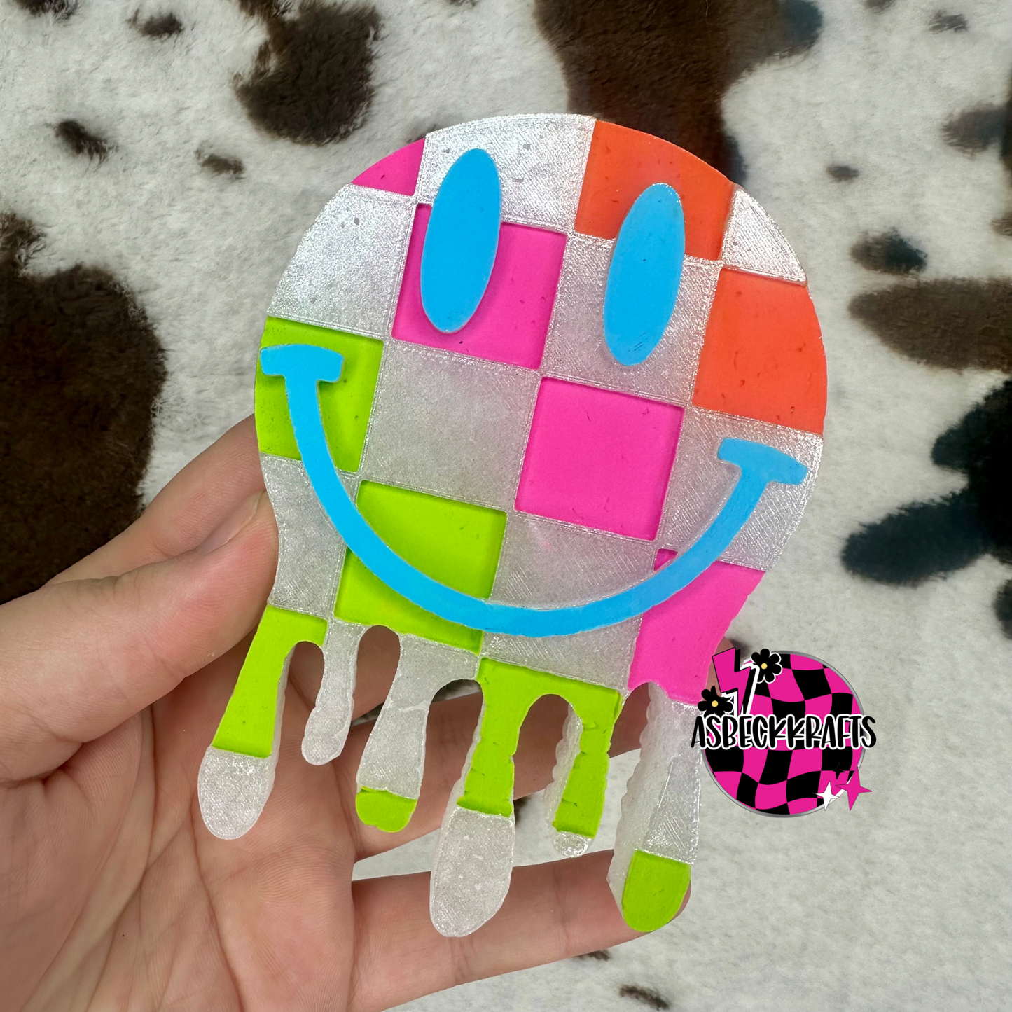 Summer checkered smiley