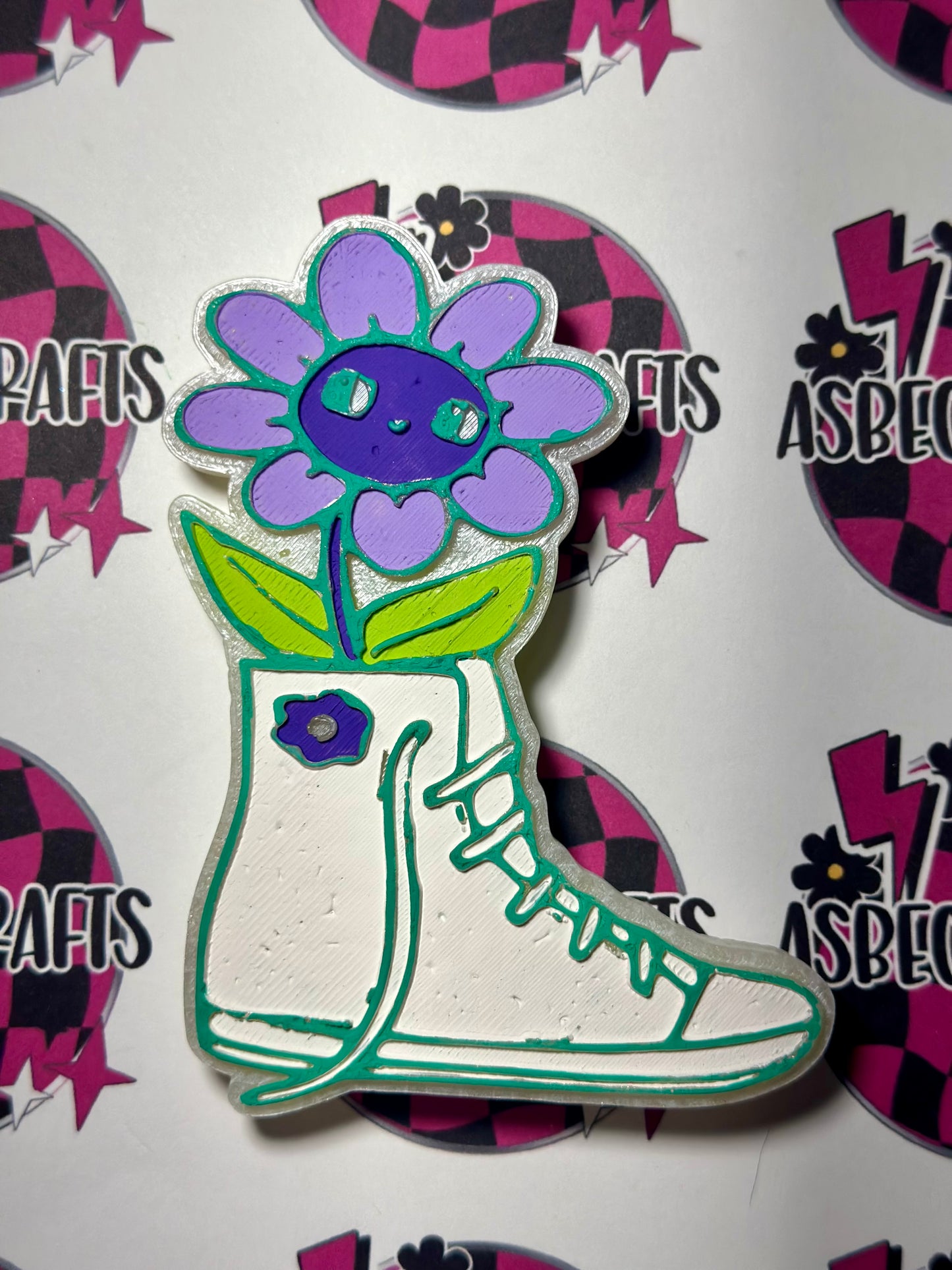 Shoe with flowers (Birds of paradise)RTS