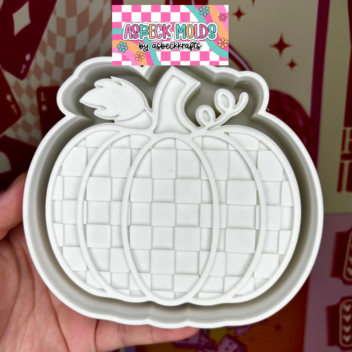 Checkered pumpkin