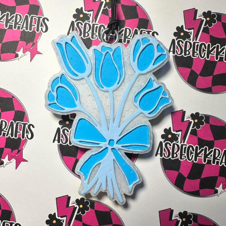 Blue Tulip flower