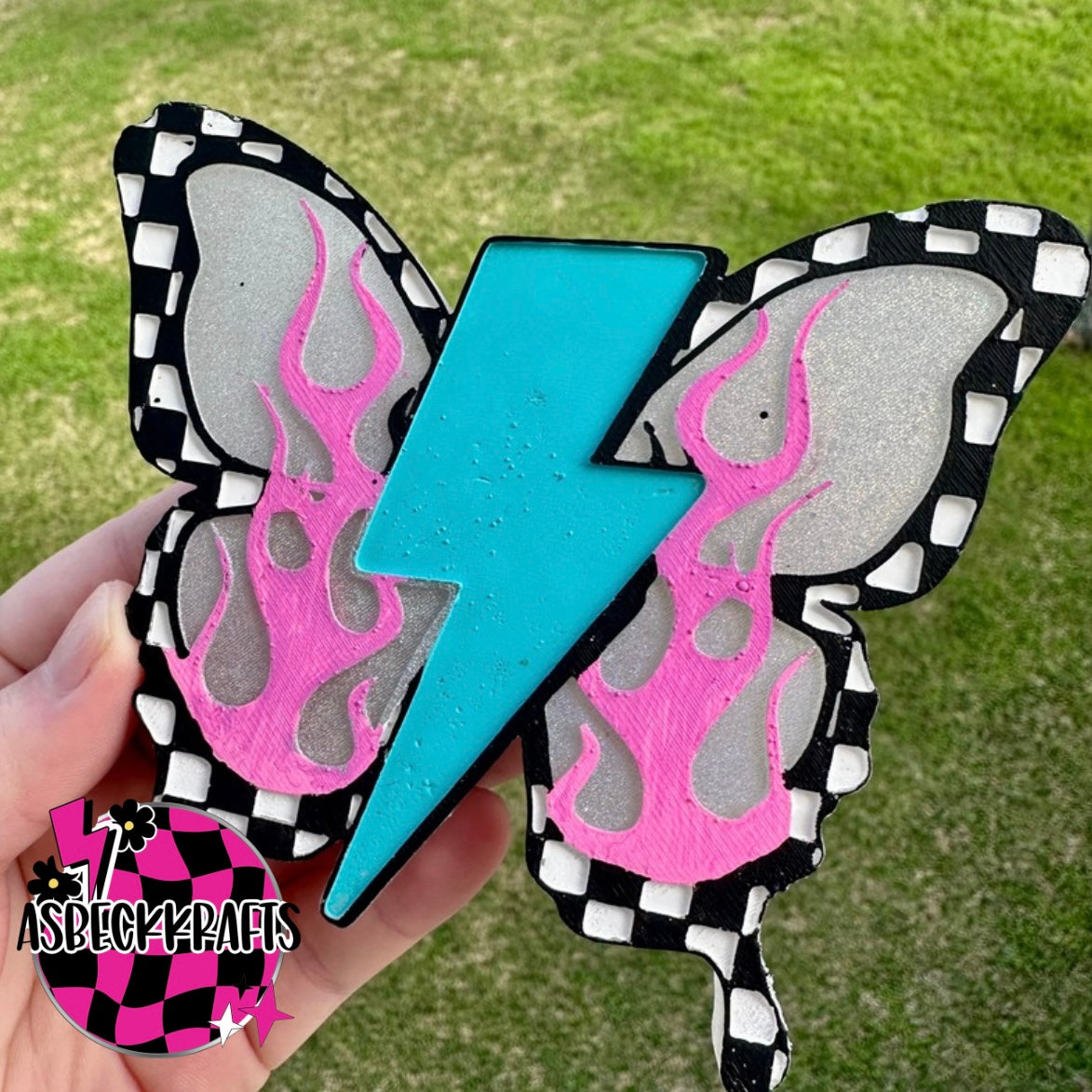 Lighting bolt Butterfly