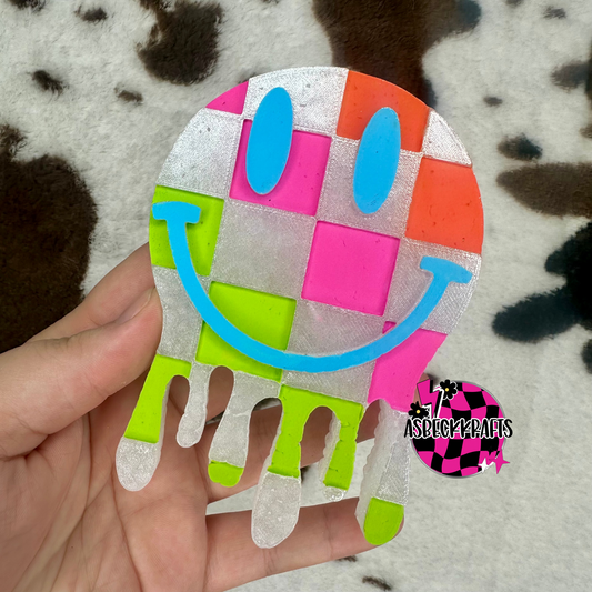 Summer checkered smiley