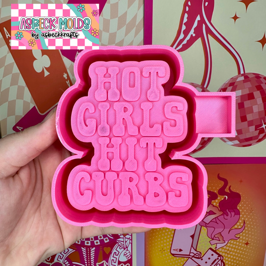 Hot girls hit curbs