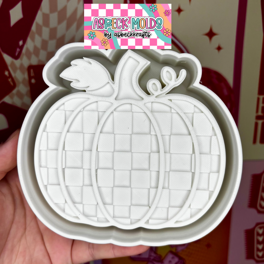 Checkered pumpkin