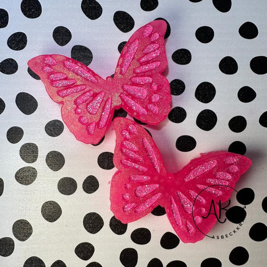 Pink butterfly vents
