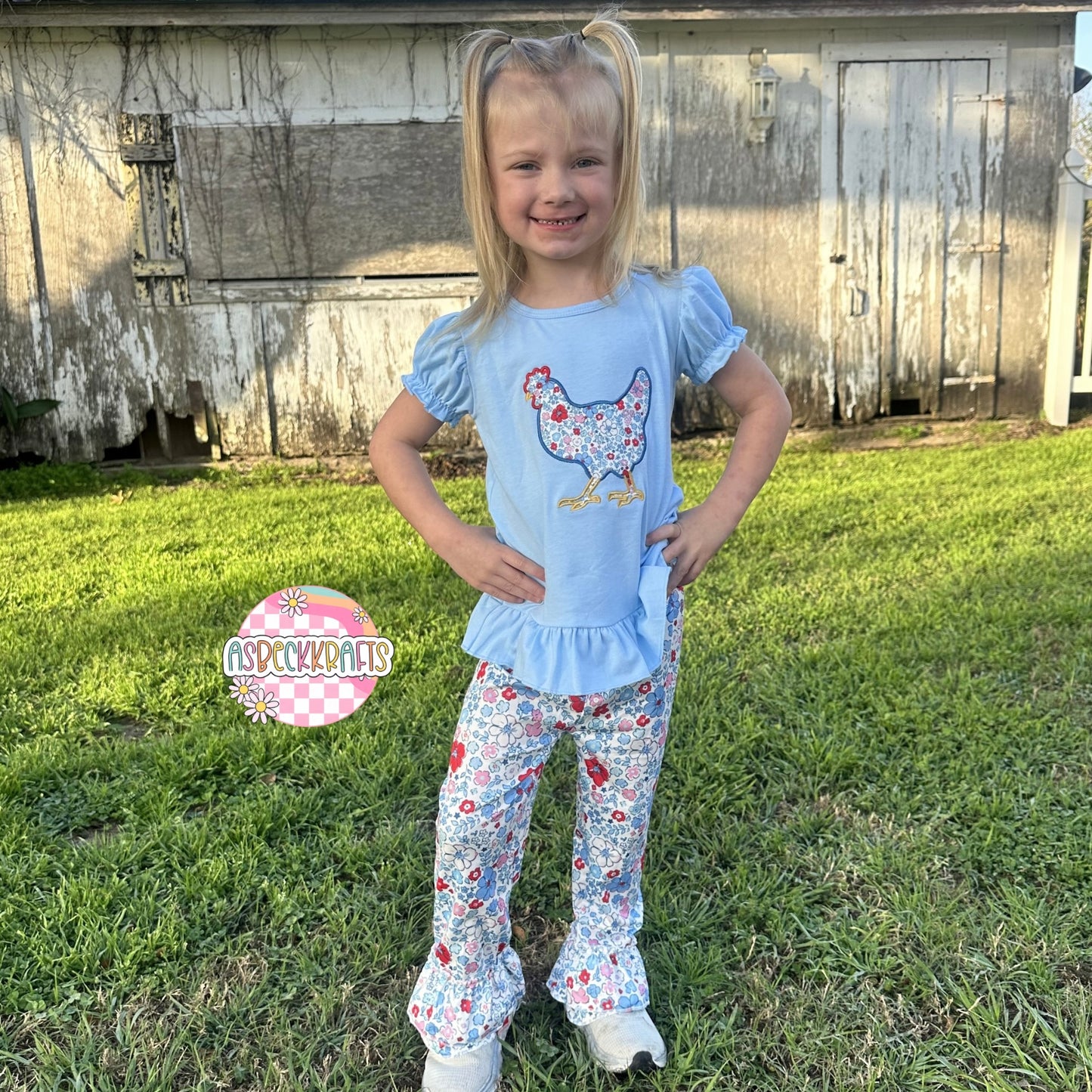 Sassy chick pant Set
