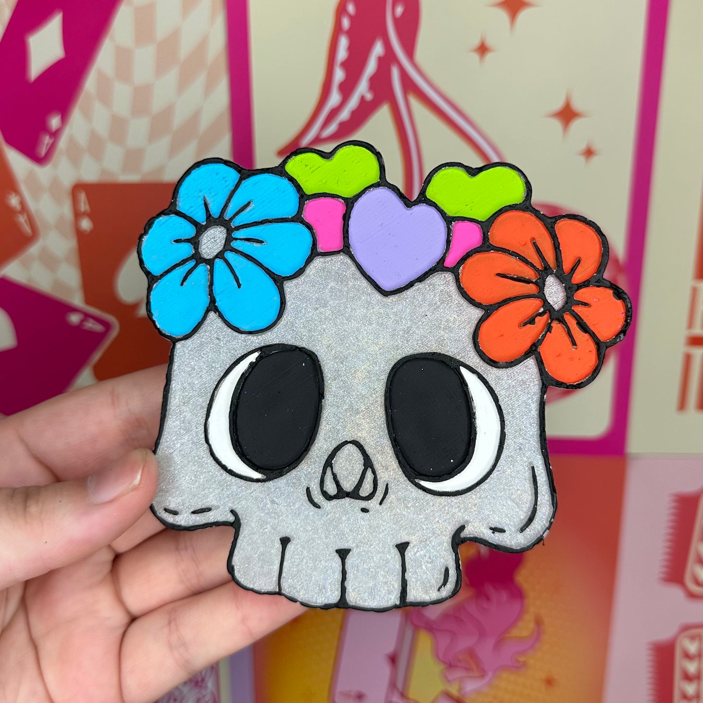 Floral skull (Drama queen)RTS