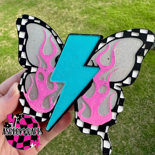 Lighting bolt  Butterfly