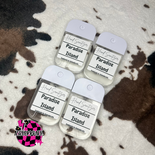 Spray hand sanitizer